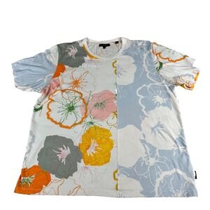 Ted Baker Tshirt Mens Extra Extra Large Size 6 MMB Warmday SS Smart Casual Urban